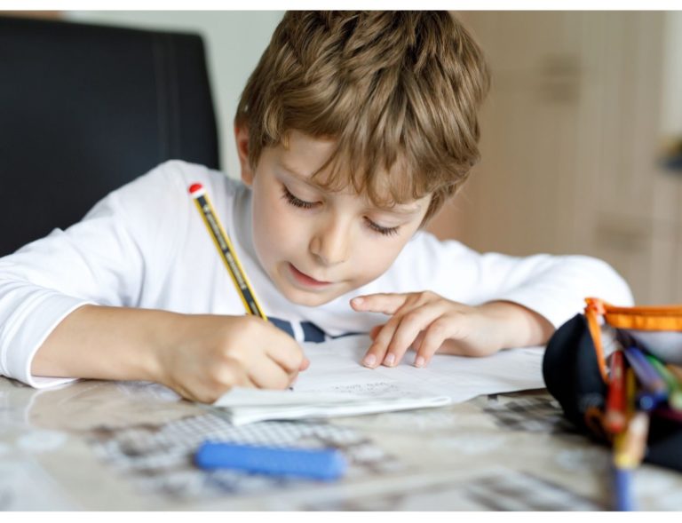 Students working from home