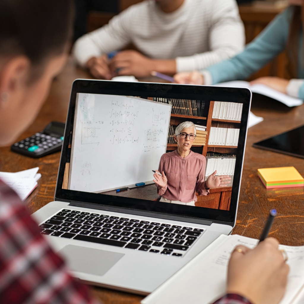 Using video for online distance teaching